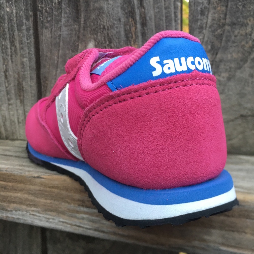 Saucony Toddler Girl shows Baby Jazz HL Magenta - Picture 3 of 11